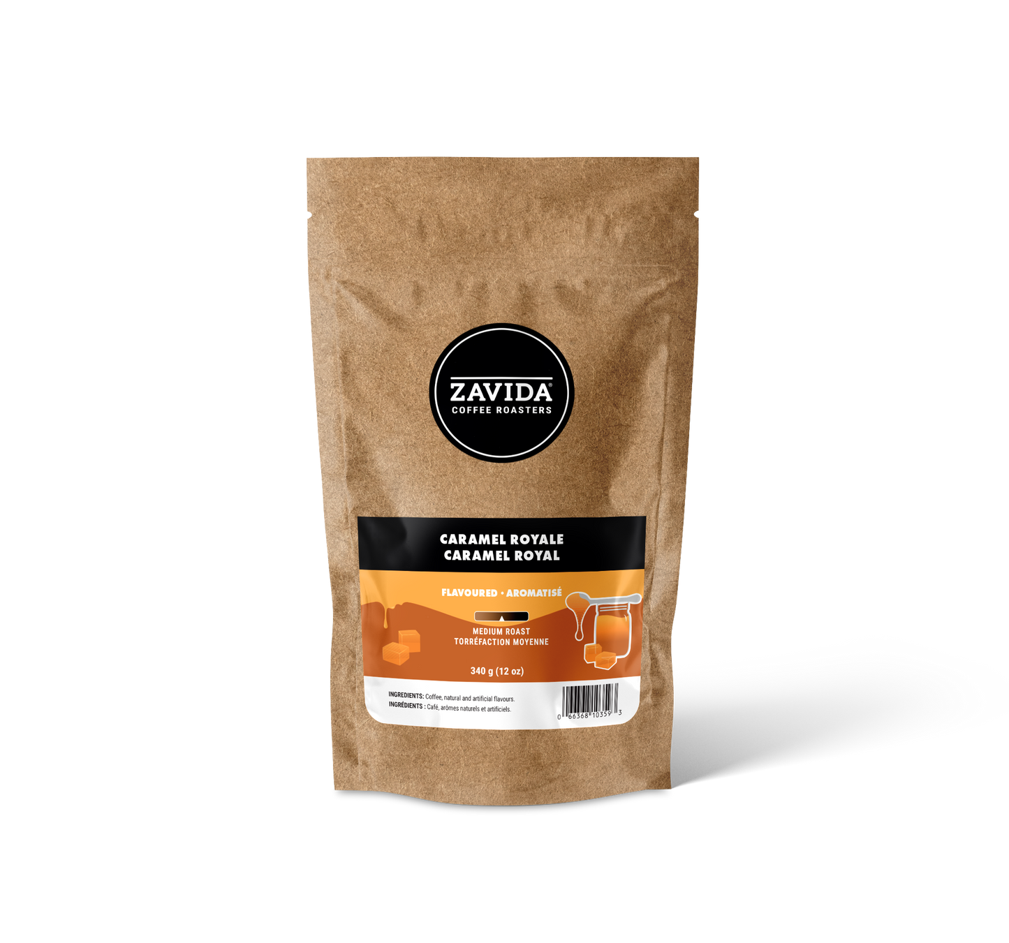 Café Zavida Caramel Royale - 340g grains