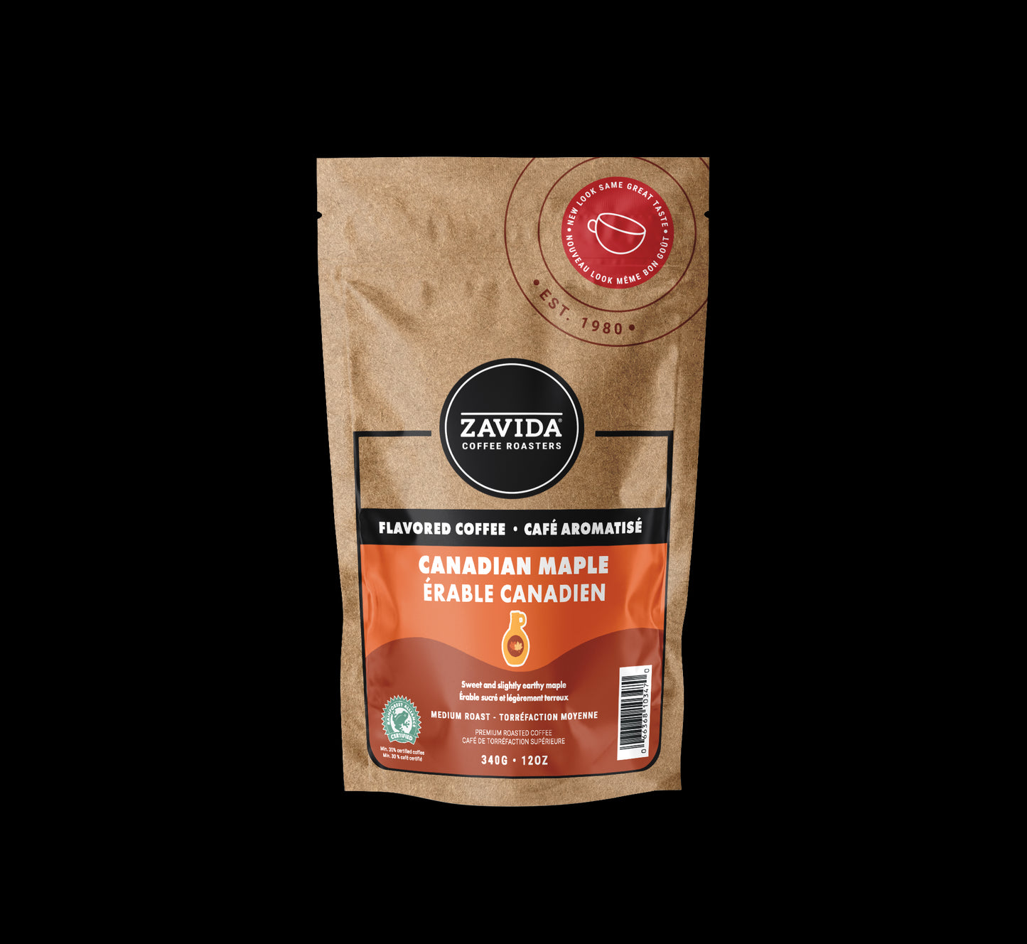 Cafea Zavida Canadian Maple - 340g boabe