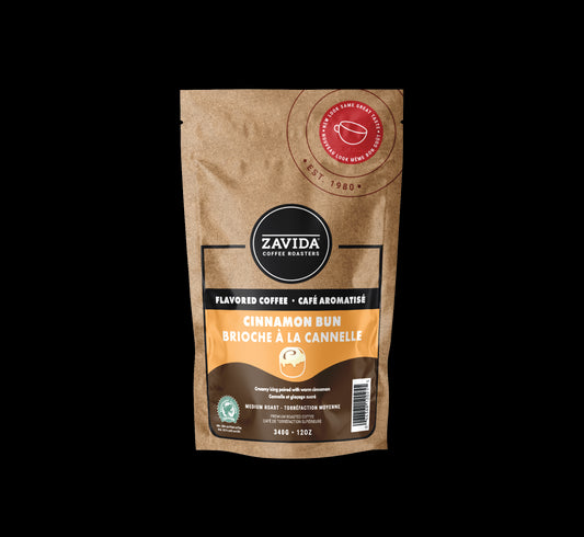 Cafea Zavida Cinnamon Bun - 340g boabe
