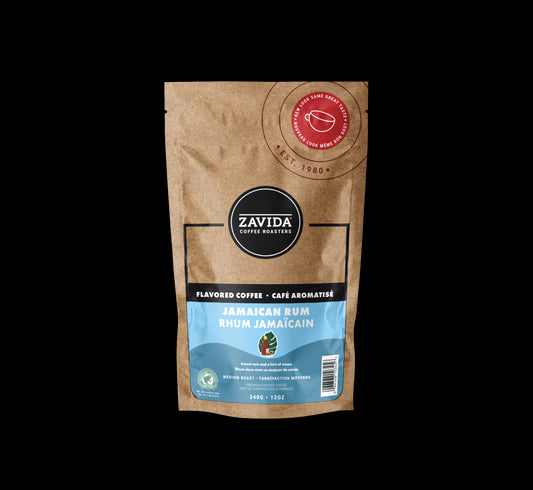 Cafea Zavida Jamaican Rum - 340g boabe
