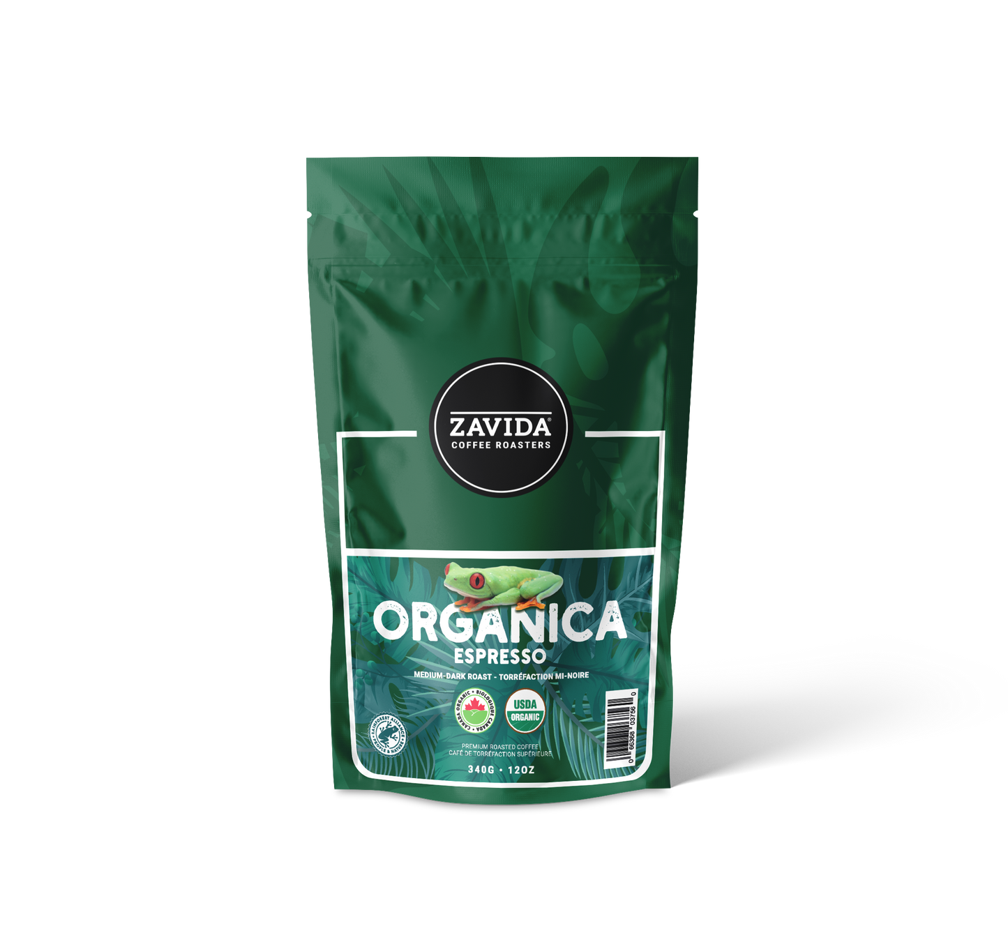 Cafea Zavida Organica Rainforest Alliance Espresso - 340g chicchi